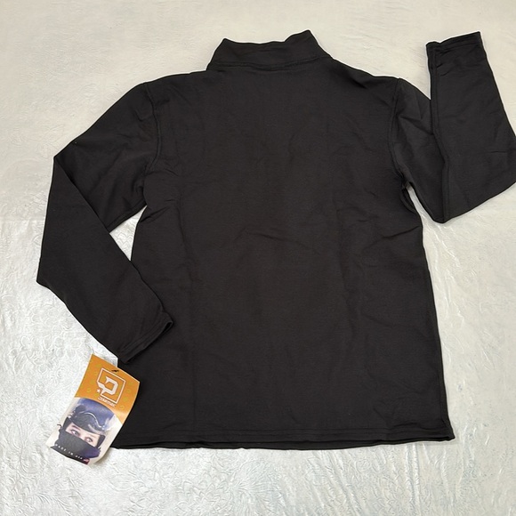 Polarmax 3.0 SUPER MIDWEIGHT ZIP MOCK - Black - Picture 5 of 13